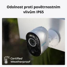 IP kamera Reolink Reolink Argus Series B330 + solární panel bílá barva
