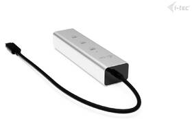USB Hub i-tec iUSB-C Charging Metal HUB 5port, USB-C video 8K, PD 85W stříbrný

 obrázek produktu 3 z 10