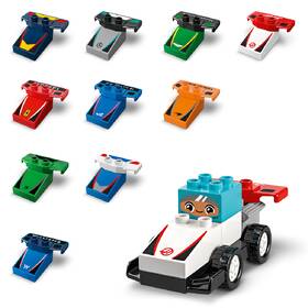Stavebnice LEGO® DUPLO® 10445 Závodní auta a řidiči týmu F1® 

 obrázek produktu 2 z 9
