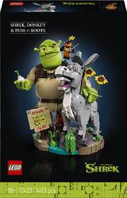 Stavebnice LEGO® Shrek 72423 Shrek, Oslík a Kocour v botách 

 obrázek produktu 3 z 9