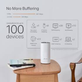 Komplexní Wi-Fi systém TP-Link Deco P9 (3 ks) bílý

 obrázek produktu 3 z 4