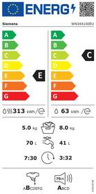 Pračka se sušičkou Siemens WN34A100EU bílá

 obrázek produktu 1 z 7