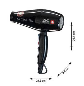 Fén Solis 969.05 Fast Dry černá barva
