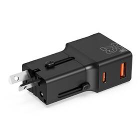 Cestovní adaptér Mobile Origin Travel adapter 25W, EU/US/UK/AU černý

 obrázek produktu 3 z 7