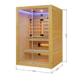 Infrasauna Belatrix Alavus 2 Lux 

 obrázek produktu 6 z 11