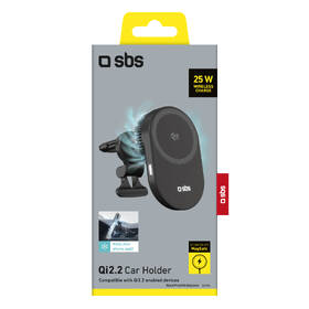 Držák na mobil SBS Qi2.2, 25 W, kompatibilní s MagSafe černý

 obrázek produktu 1 z 1