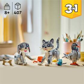 Stavebnice LEGO® Creator 3 v 1 31163 Hravá kočka 

 obrázek produktu 5 z 8