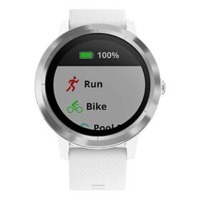Chytré hodinky Garmin vívoActive3 Optic stříbrné/bílé

 obrázek produktu 7 z 10