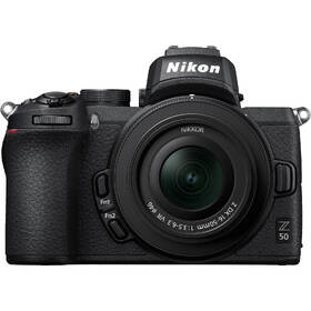 Digitální fotoaparát Nikon Z50 + 16-50 VR + 50-250 VR černý

 obrázek produktu 12 z 16