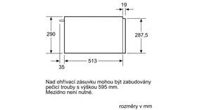 Ohřevná zásuvka Siemens BI630DNS1 

 obrázek produktu 6 z 7