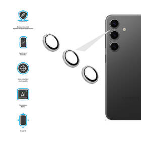 Ochranné sklo čočky fotoaparátu FIXED Camera Glass na Samsung Galaxy A15/A15 5G stříbrné

 obrázek produktu 1 z 2