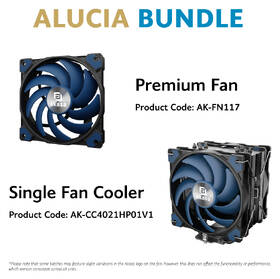 Chladič CPU AKASA Alucia H4 Plus + Alucia SC12 Fan černý

 obrázek produktu 2 z 5