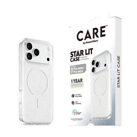 Kryt na mobil PanzerGlass CARE na Apple iPhone 18 Pro / 17 Pro Star Lit MagSafe průhledný

 obrázek produktu 3 z 4