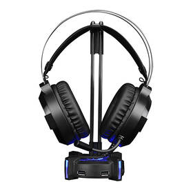 Stojánek Marvo na sluchátka HZ-04, 4x USB 3.0 HUB černé

 obrázek produktu 3 z 6