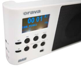 Radiopřijímač s DAB+ Orava DAB bílý

 obrázek produktu 6 z 8