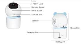 IP kamera IMMAX BABY, Wi-Fi, Tuya modrá

 obrázek produktu 4 z 9