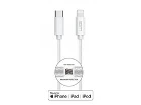 Kabel WG USB-C/Lightning, MFi, 2 m bílý

 obrázek produktu 1 z 2