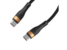 Kabel WG 3v1 USB-C x 3x USB-C 130W 1,5m černý

 obrázek produktu 1 z 3