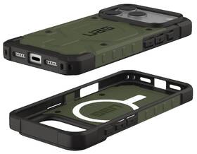 Kryt na mobil UAG Pathfinder MagSafe na Apple iPhone 17 Pro zelený

 obrázek produktu 4 z 15