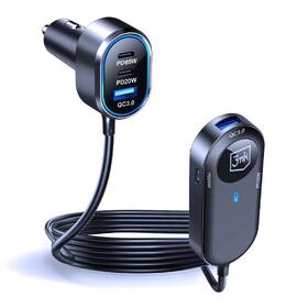 Adaptér do auta 3mk Double Car Charger 135W černý

 obrázek produktu 2 z 9