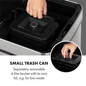 Odpadkový koš Klarstein Touchless, 72 l nerez

 obrázek produktu 4 z 12