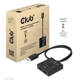 Redukce Club3D HDMI / 2x HDMI 2v1, 8K60Hz, 4K120Hz černá

 obrázek produktu 6 z 6