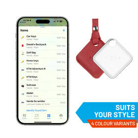 Lokátor FIXED Tag + pouzdro Case pro Tag z pravé hovězí kůže červené

 obrázek produktu 9 z 12