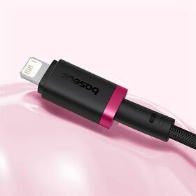 Kabel Baseus Dura USB/Lightning, 2.4A, 1m černý/červený

 obrázek produktu 8 z 16