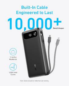 Powerbanka Anker 87W Built-In USB-C Cable 20000 mAh černá

 obrázek produktu 4 z 4