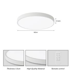 Stropní svítidlo IMMAX NEO LITE SEMPLICI SMART, 40cm, 36W, 2736 lm, s podporou BEACON, Wi-Fi, TUYA bílé

 obrázek produktu 3 z 8