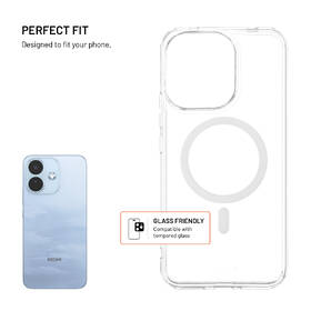 Kryt na mobil FIXED MagPure na Xiaomi Redmi Note 17 Pro 5G průhledný

 obrázek produktu 1 z 7