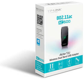 Wi-Fi adaptér TP-Link Archer T2U AC600 černá barva
