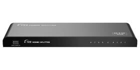 HDMI rozbočovač PremiumCord HDMI 2.0 splitter 1-8 porty, 4K x 2K/60Hz, FULL HD, 3D 

 obrázek produktu 2 z 6