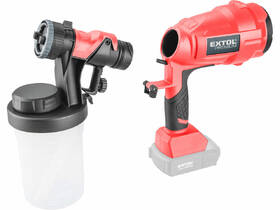 Pistole stříkací Extol Premium 8891863 20V Li-ion (bez baterie) 

 obrázek produktu 9 z 9