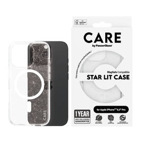Kryt na mobil PanzerGlass CARE Star Lit MagSafe na Apple iPhone 16 Pro bílý/průhledný

 obrázek produktu 1 z 3