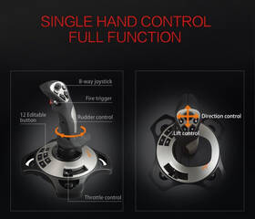 Joystick PXN 2113 PRO Flightstick černý

 obrázek produktu 12 z 14