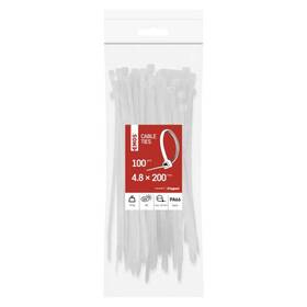Stahovací pásky EMOS 200×4,8MM, 100KS bílé

 obrázek produktu 2 z 5