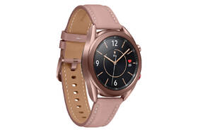 Chytré hodinky Samsung Watch3 41mm LTE bronzová barva
