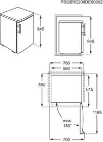 Chladnička AEG RTB414F1AW bílá

 obrázek produktu 6 z 7