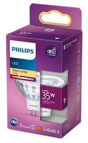 Žárovka LED Philips bodová, 5W, GU5,3, teplá bílá 

 obrázek produktu 2 z 2