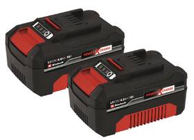 Akumulátor Einhell 2x18V 4,0Ah TwinPack, 4511489 

 obrázek produktu 1 z 1