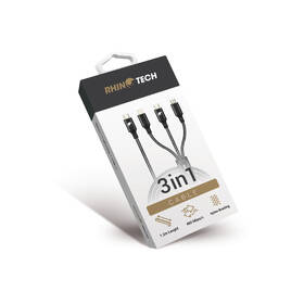 Kabel RhinoTech 3v1 USB-C (MicroUSB/Lightning/USB-C) 40W 1,2m černý

 obrázek produktu 2 z 2