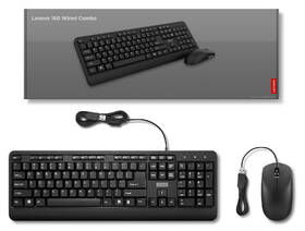 Klávesnice s myší Lenovo 160 Wired KB-Mouse Combo, CZ/SK černá

 obrázek produktu 6 z 6
