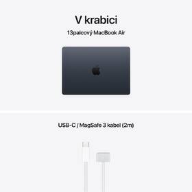 Notebook Apple CTO 13" M5 10× CPU 10× GPU, 32 GB, 2 TB - temně inkoustový CZ 

 obrázek produktu 8 z 8