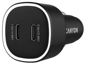 Adaptér do auta Canyon OnDrive 60 PD 60W 2xUSB-C černý

 obrázek produktu 1 z 9