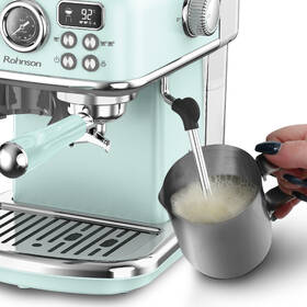 Pákový kávovar Rohnson R-98250G 2v1 světle modrý

 obrázek produktu 2 z 6