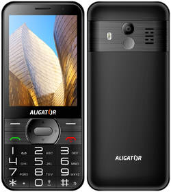 Mobilní telefon Aligator A900 Senior + nabíjecí stojánek černý

 obrázek produktu 1 z 4
