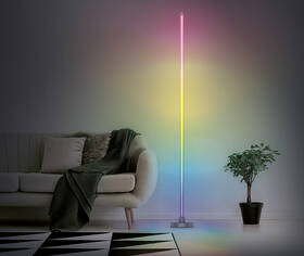 Stojací lampa Solight LED smart Rainbow, Wi-Fi, RGB, CCT, 140 cm 

 obrázek produktu 7 z 8