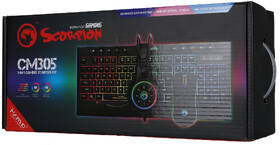 Klávesnice s myší Marvo CM305, CZ/SK + headset černá

 obrázek produktu 4 z 4