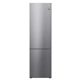 Chladnička s mrazničkou LG GBP62PZNBC stříbrná barva
